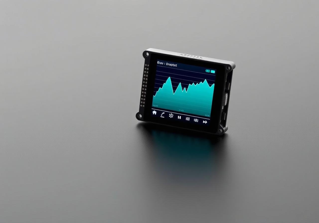 Sensor IoT de vibração industrial