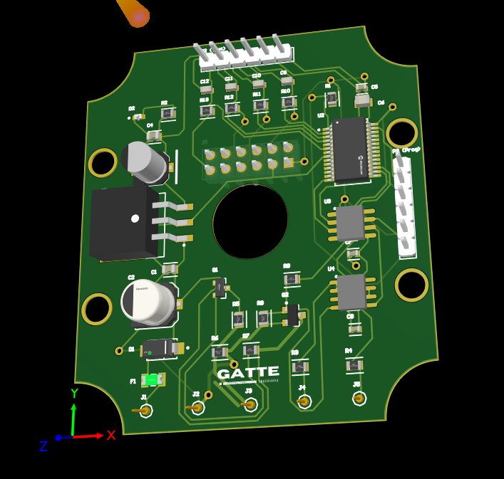 Placa controladora para extrusora